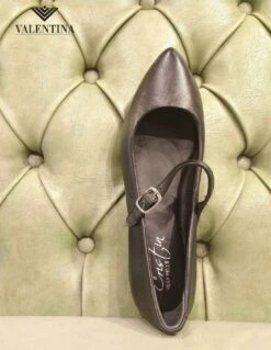 Scarpe A Punta Con Tacco Basso