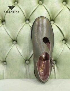 Scarpe Basse Con Fibbia, Da Donna