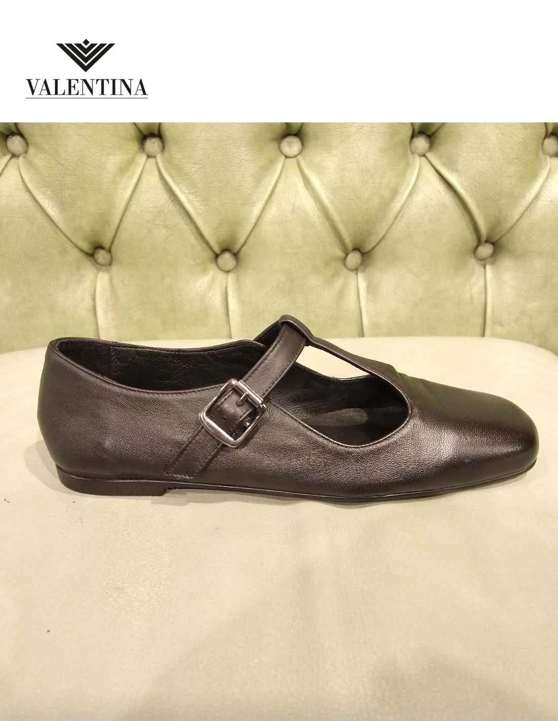 Scarpe Basse Con T-bar, Da Donna, In Pelle 5 Scarpe Basse Con T-bar, Da Donna, In Pelle - immagine 3