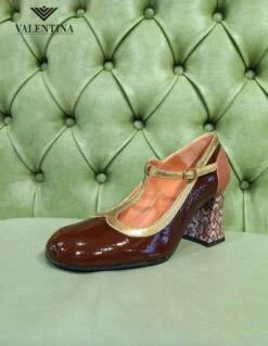 Scarpe Con Tacco 7 Cm, Stile Charleston