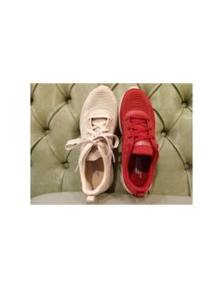 Scarpe Da Ginnastica Skechers, Beige 17 Scarpe Da Ginnastica Skechers, Beige -Stile pelletteria scarpe da ginnastica 7