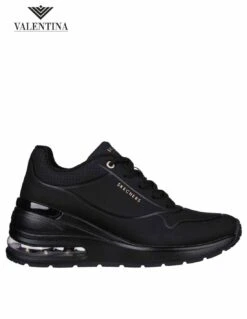 Skechers Scarpe Da Ginnastica Con La Zeppa -Stile pelletteria scarpe da ginnastica con la zeppa 4
