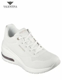 Skechers Scarpe Da Ginnastica Con La Zeppa -Stile pelletteria scarpe da ginnastica con la zeppa 8