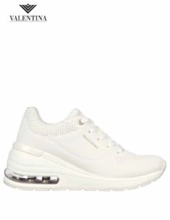 Skechers Scarpe Da Ginnastica Con La Zeppa -Stile pelletteria scarpe da ginnastica con la zeppa 9