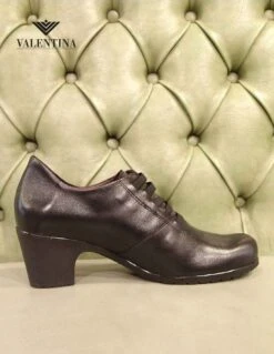 Scarpe Donna Stringate Con Tacco -Stile pelletteria scarpe donna stringate con tacco 3