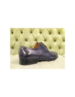 Scarpe Eleganti Brecos Da Uomo, Blu O Marroni -Stile pelletteria scarpe eleganti brecos da uomo blu 1