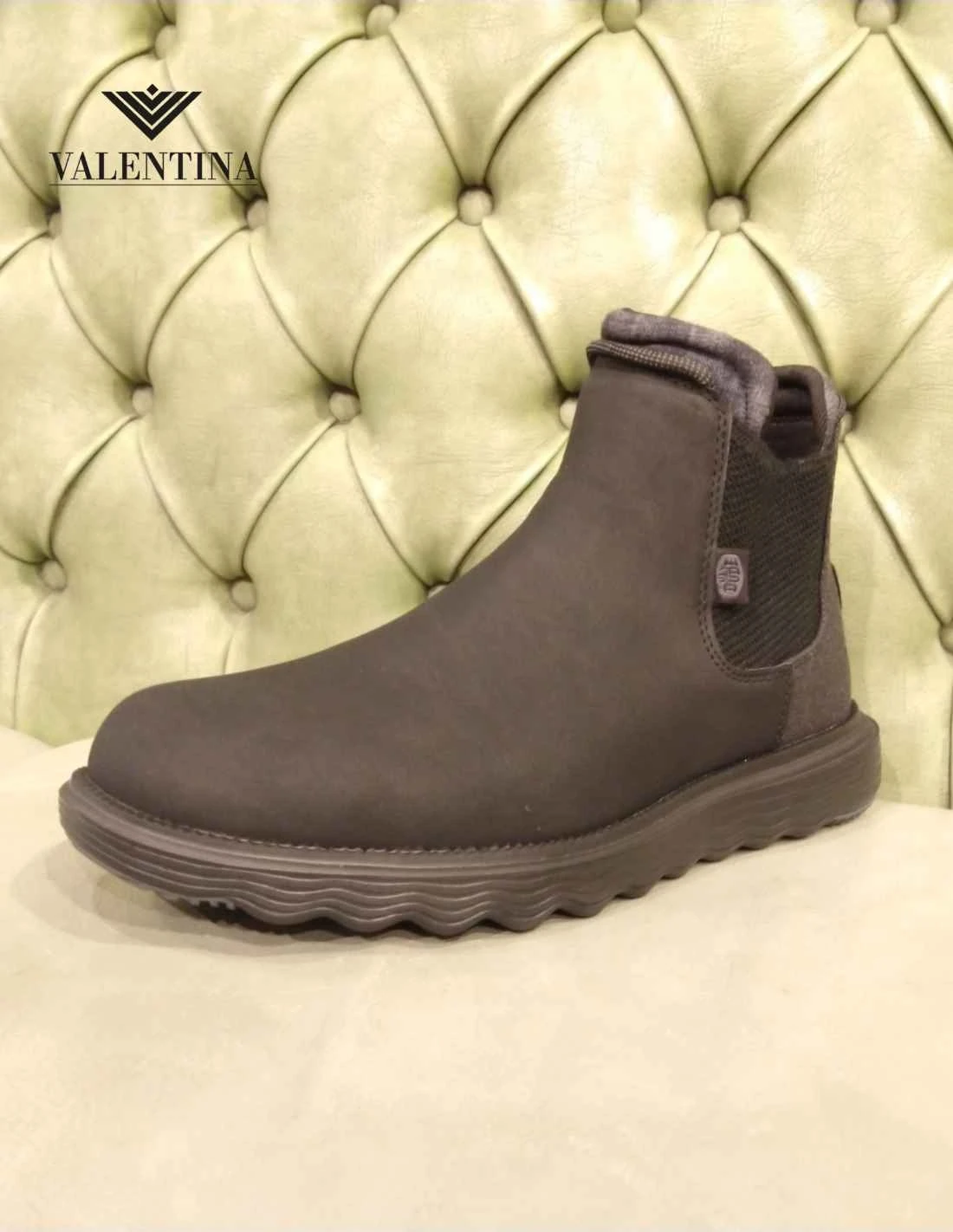 Scarpe In Pelle Stile Chelsea, Hey Dude 4 Scarpe In Pelle Stile Chelsea, Hey Dude - immagine 2