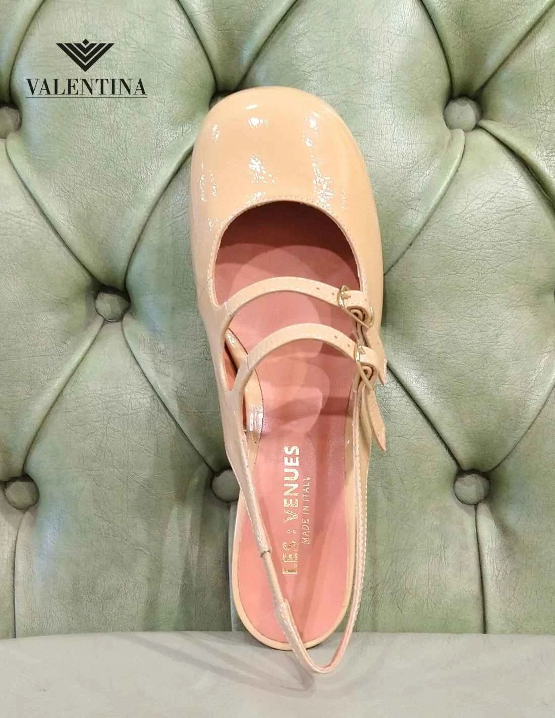 Scarpe In Vernice Con Cinturini In Pelle 6 Scarpe In Vernice Con Cinturini In Pelle - immagine 4