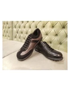 Scarpe Stringate Bicolore Da Uomo 9 Scarpe Stringate Bicolore Da Uomo -Stile pelletteria scarpe stringate bicolore da uomo 3