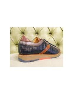 Scarpe Stringate Casual Da Uomo -Stile pelletteria scarpe stringate casual da uomo 2