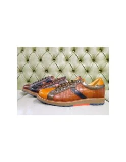 Scarpe Stringate Casual Da Uomo -Stile pelletteria scarpe stringate casual da uomo 5