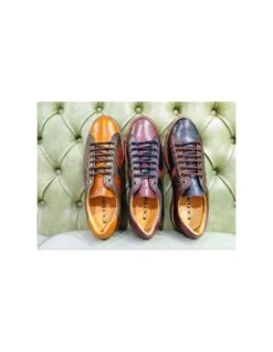 Scarpe Stringate Casual Da Uomo -Stile pelletteria scarpe stringate casual da uomo 7