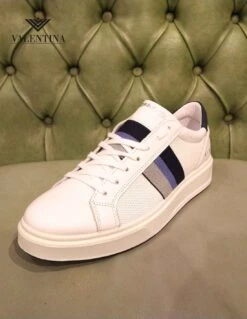 Scarpe Uomo Sneakers Bianche In Pelle 9 Scarpe Uomo Sneakers Bianche In Pelle -Stile pelletteria scarpe uomo sneakers bianche in pelle 2