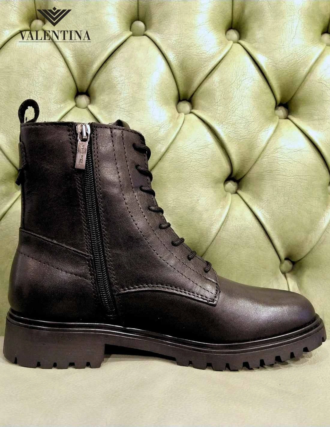 Tamaris Scarponcini Anfibi Neri Da Donna 6 Tamaris Scarponcini Anfibi Neri Da Donna - immagine 4