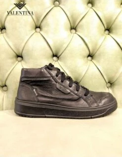 Legero Sneakers Alte Con Cerniera Laterale
