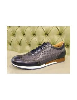 Sneakers Da Uomo Blu, By Galizio Torresi