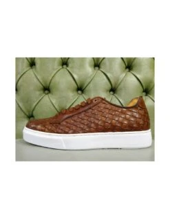 Sneakers Intrecciate Da Uomo