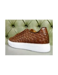 Sneakers Intrecciate Da Uomo 10 Sneakers Intrecciate Da Uomo -Stile pelletteria sneakers intrecciate da uomo 3