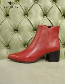 Stivaletti A Punta Da Donna, Con Tacco Medio