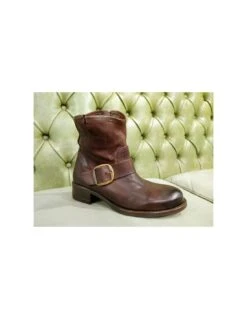 Yokono Stivaletti Bassi Con Fibbia -Stile pelletteria stivaletti bassi con fibbia 7