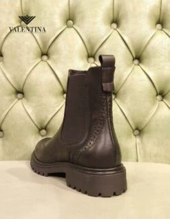 Stivaletti Beatles Alti, In Pelle Nera 16 Stivaletti Beatles Alti, In Pelle Nera -Stile pelletteria stivaletti beatles alti in pelle nera 6