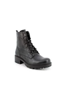 Stivaletti Con Lacci E Tacco, Da Donna 12 Stivaletti Con Lacci E Tacco, Da Donna -Stile pelletteria stivaletti con lacci e tacco da donna 3