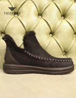 Stivaletti Neri Con Pelo Interno, Hey Dude -Stile pelletteria stivaletti con pelo 9