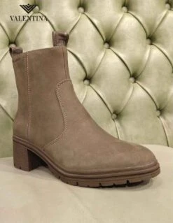 Tamaris Stivaletti Con Tacco Carrarmato, In Pelle -Stile pelletteria stivaletti con tacco carrarmato 2