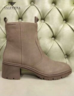 Tamaris Stivaletti Con Tacco Carrarmato, In Pelle