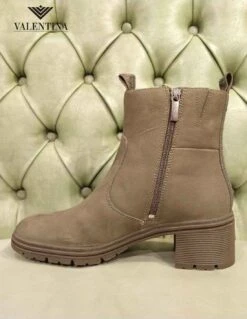 Tamaris Stivaletti Con Tacco Carrarmato, In Pelle -Stile pelletteria stivaletti con tacco carrarmato 3