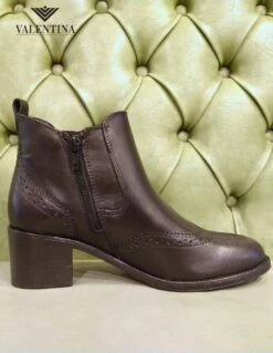 Tamaris Stivaletti Da Donna Neri In Pelle Con Tacco -Stile pelletteria stivaletti da donna neri in pelle con tacco 3