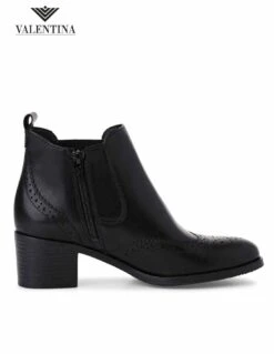 Tamaris Stivaletti Da Donna Neri In Pelle Con Tacco -Stile pelletteria stivaletti da donna neri in pelle con tacco 5