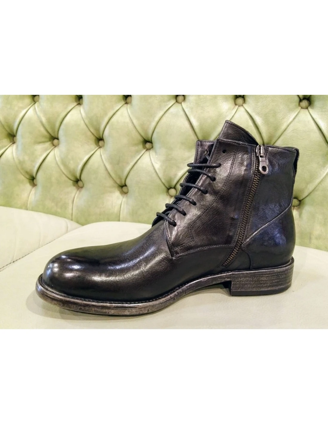 Stivaletti Da Uomo In Pelle, Brecos 7 Stivaletti Da Uomo In Pelle, Brecos - immagine 5