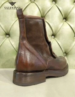 Stivaletti Marroni Invernali Da Donna -Stile pelletteria stivaletti marroni invernali da donna 6