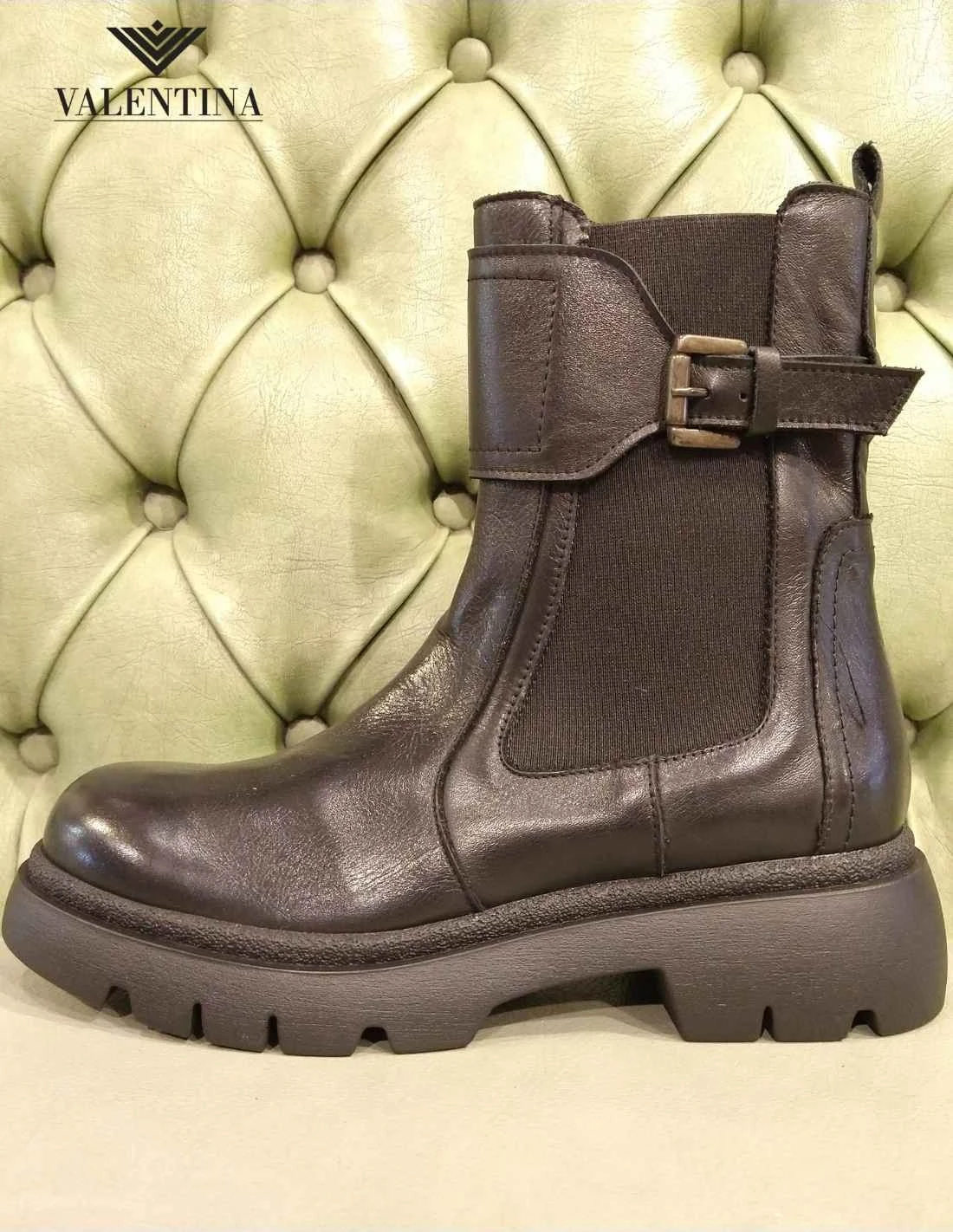 Stivaletti Neri Bassi In Pelle, Made In Italy 3 Stivaletti Neri Bassi In Pelle, Made In Italy