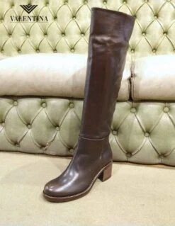 Stivali Al Ginocchio, Da Donna -Stile pelletteria stivali al ginocchio da donna 1