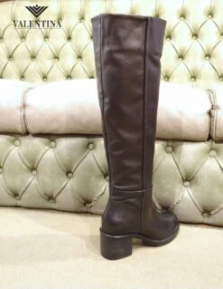 Stivali Al Ginocchio, Da Donna -Stile pelletteria stivali al ginocchio da donna 6