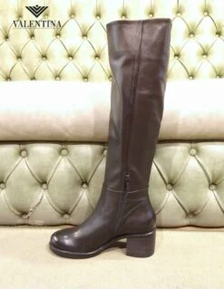 Stivali Al Ginocchio, Da Donna -Stile pelletteria stivali al ginocchio da donna 7