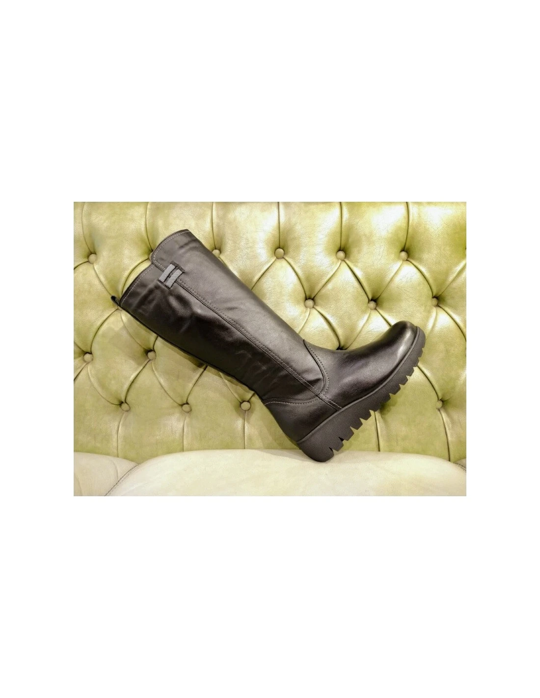 Stivali Alti Con Zeppa, Yokono 3 Stivali Alti Con Zeppa, Yokono