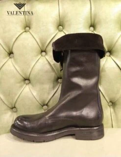 Stivali Con Risvolto Bassi, Moda Donna 2024 -Stile pelletteria stivali con risvolto bassi 7