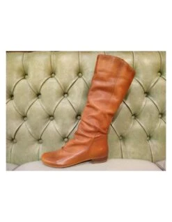 Stivali In Pelle Senza Tacco, Felmini