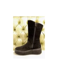 Stivali Scamosciati Morbidi Con Platform, Igi&Co -Stile pelletteria stivali scamosciati morbidi con platform igico 3