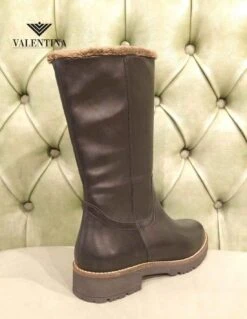 Stivali Senza Lacci, Con Tacco Basso 9 Stivali Senza Lacci, Con Tacco Basso -Stile pelletteria stivali senza lacci 3