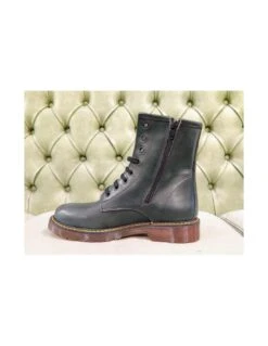 Stivali Verdi Anfibi Da Donna -Stile pelletteria stivali verdi anfibi da donna 2