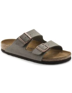 Birkenstock Arizona Stone Birko Flor Nubuck 11 Birkenstock Arizona Stone Birko Flor Nubuck -Stile pelletteria stone 151213 3