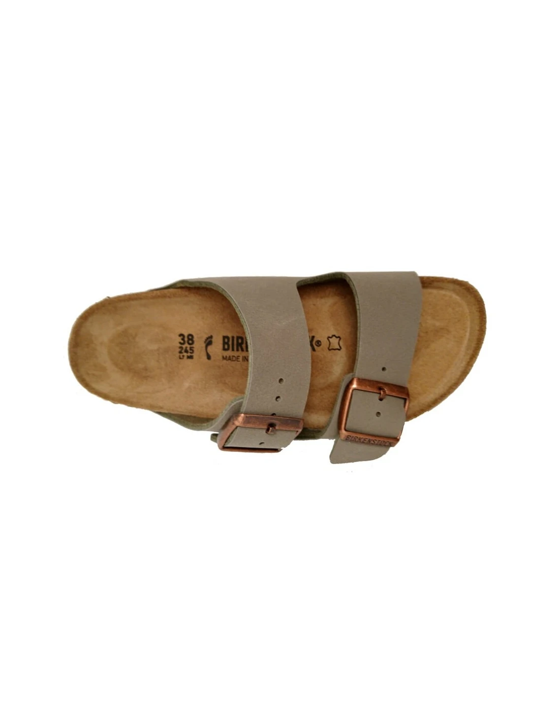 Birkenstock Arizona Stone Birko Flor Nubuck 8 Birkenstock Arizona Stone Birko Flor Nubuck - immagine 6