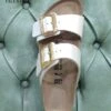 Birkenstock Sydney CB Graceful Pearl White 2 Birkenstock Sydney CB Graceful Pearl White -Stile pelletteria sydney graceful pearl white
