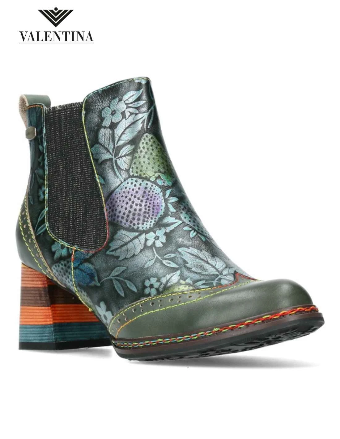 Laura Vita Tronchetti Con Tacco Colorato, Moda Donna 2024 4 Laura Vita Tronchetti Con Tacco Colorato, Moda Donna 2024 - immagine 2