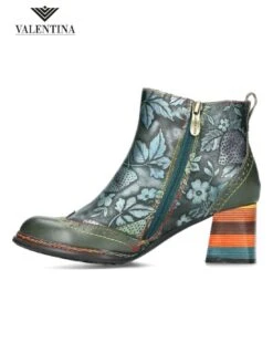 Laura Vita Tronchetti Con Tacco Colorato, Moda Donna 2024 11 Laura Vita Tronchetti Con Tacco Colorato, Moda Donna 2024 -Stile pelletteria tronchetti con tacco 3