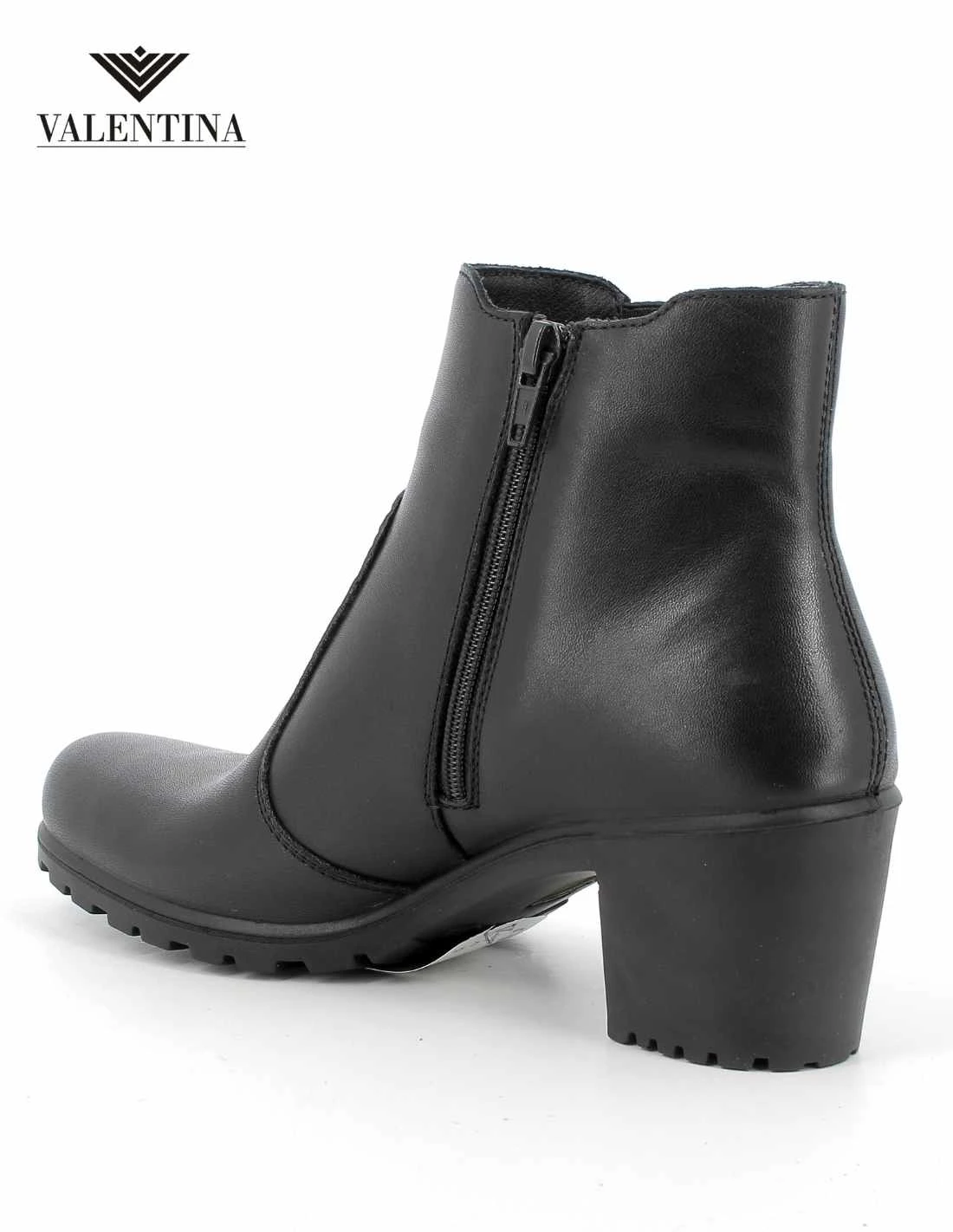 Tronchetti Neri Con Tacco Largo 8 Tronchetti Neri Con Tacco Largo - immagine 6